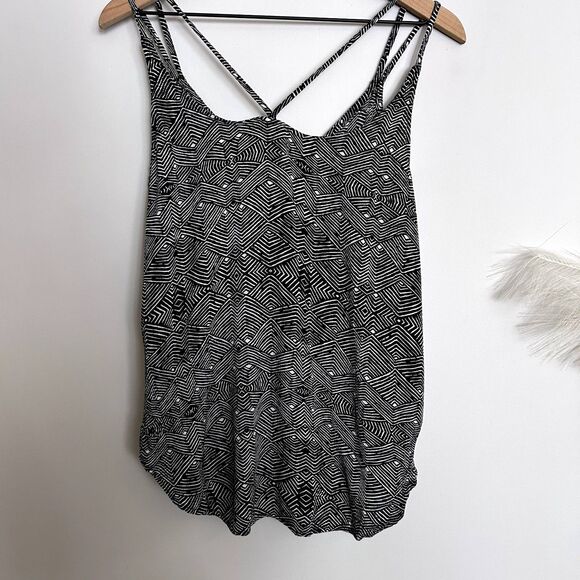 Mossimo Aztec Double Strap Crossback Tank Blouse - Picture 4 of 4